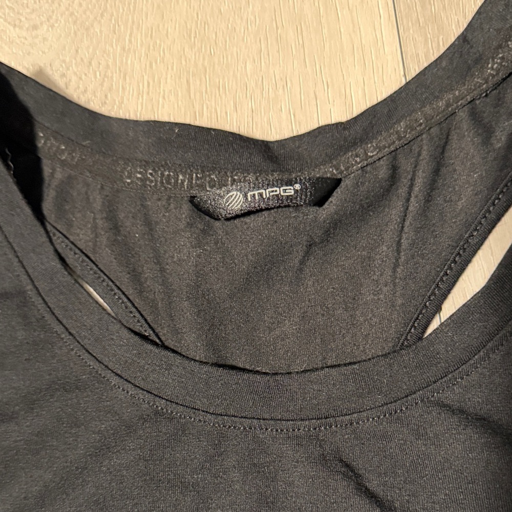 Black Racerback Tank - Picture 2 of 4